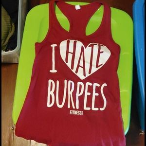 I Hate Burpees tank top